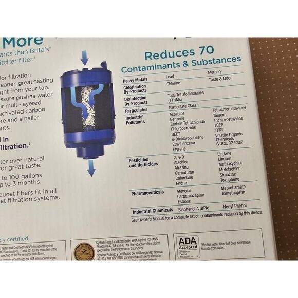 Lot Of 3 PUR Plus Faucet Filtration System Champagne - Picture 8 of 13